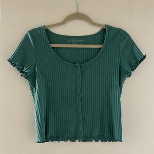 American Eagle baby tee size M